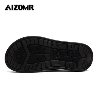 AIZOMR รองเท้าแตะ แห้งเร็ว สีพื้น กันลื่น คุณภาพสูง รุ่น A2183
