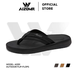 AIZOMR รองเท้าผู้ชาย รองเท้าแตะชาย วัสดุ EVA การรองรับส่วนโค้ง คุณภาพสูง สไตล์ลำลอง รุ่น A2251