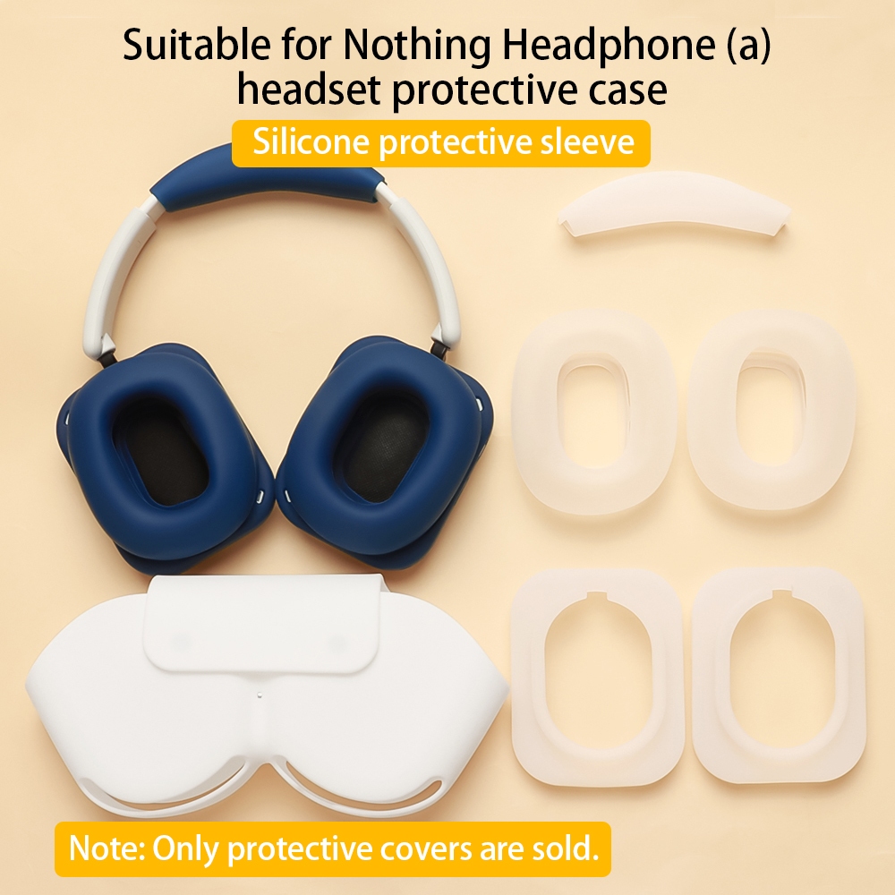 สําหรับ Nothing Headphone (a) เคสป้องกันหูฟังแบบติดศีรษะ Skin friendly soft Protective shell ป้องกันการตกและกันฝุ่น