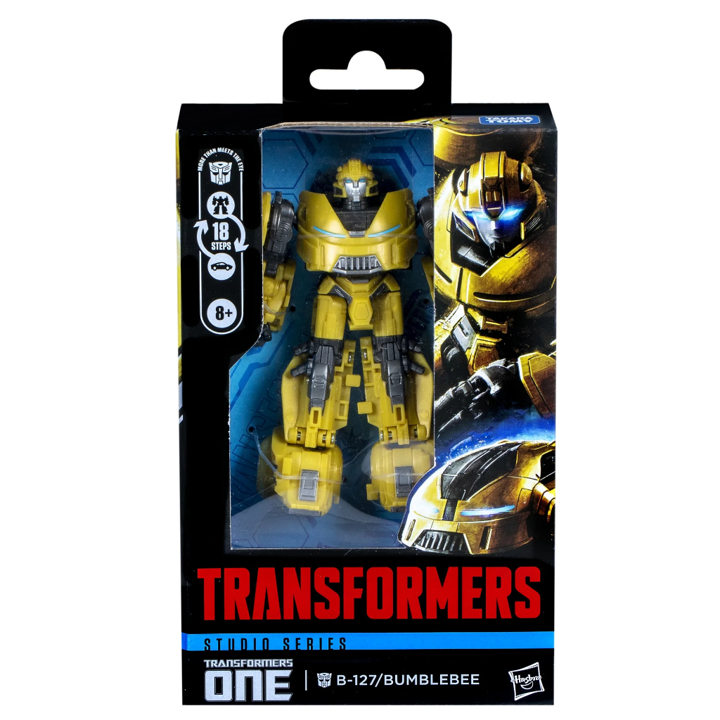 Transformers Studio Series Deluxe Class Transformers One Bumblebee (B-127) 4.5 Action Figure, 8+ G06