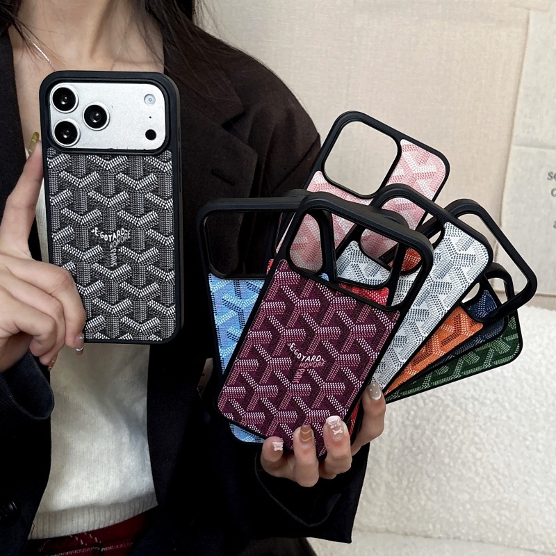 อินเทรนด์ Goryard อะคริลิคคลุมทั้งหมดเคสโทรศัพท์สําหรับ iPhone17 Air 16Plus 15Promax 16Pro 14PLUS 13