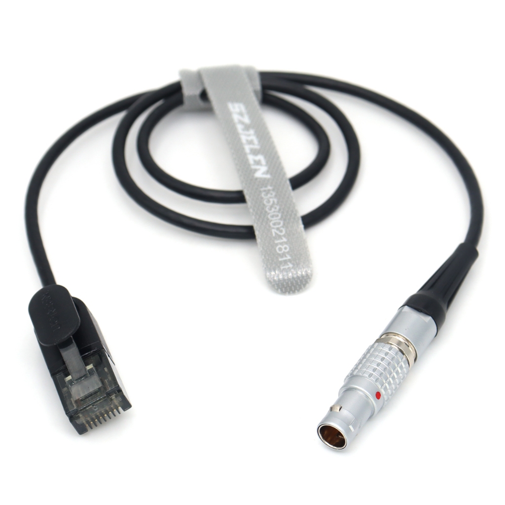 EXT 9Pin to Cat5e Ethernet RJ45 Connector สําหรับการส่งข้อมูลผ่าน Teradek COLR