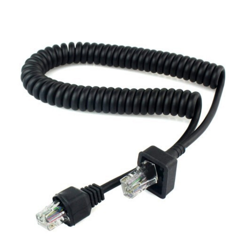 ใหม่ 8 Pin ไมโครโฟนสายสําหรับวิทยุ Kenwood TM-261A TM-461A TM-D710A TM-281A/481A TK-868G