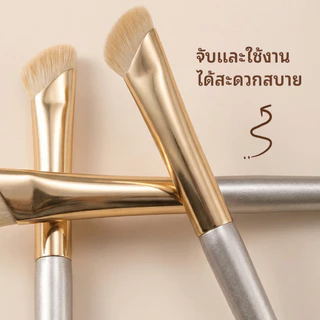 FelinWel แปรงคอนทัวร์จมูก+อายแชโดว์ วีแกน ไม่ทดลองในสัตว์ | Nose Contour Brush Cruelty-Free