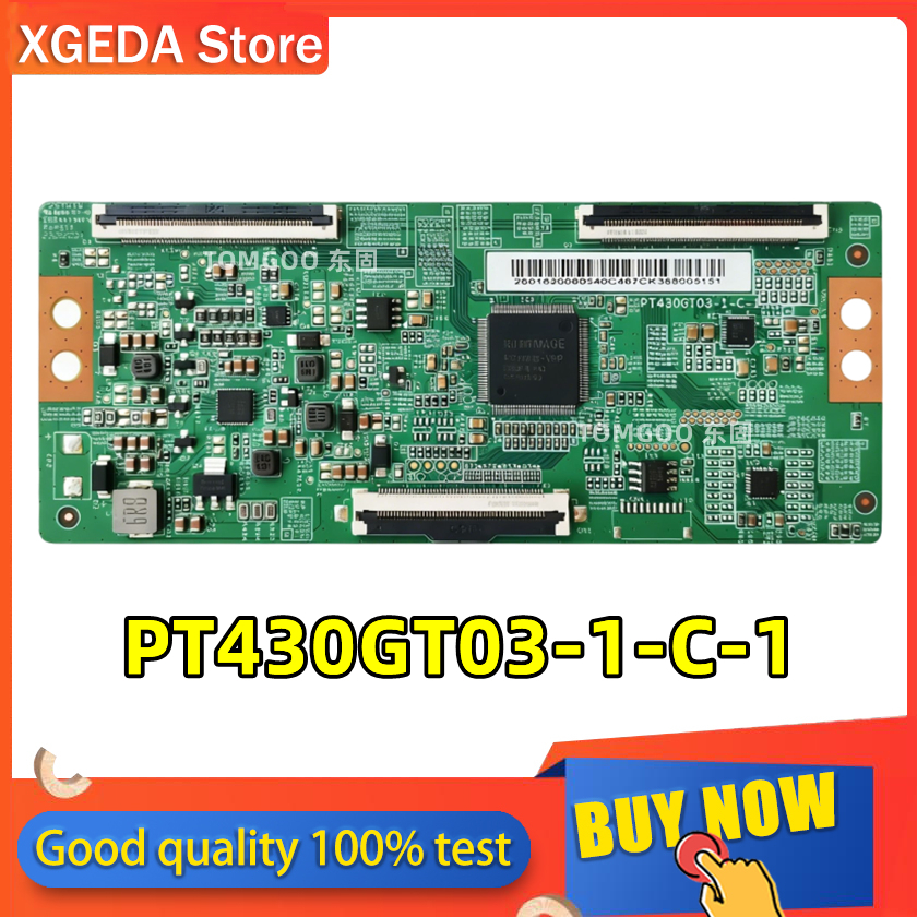 PT430GT03 1 C 1 LCD TV Logic Board PT430GT03-1-C-1 4K ผ่านการทดสอบ