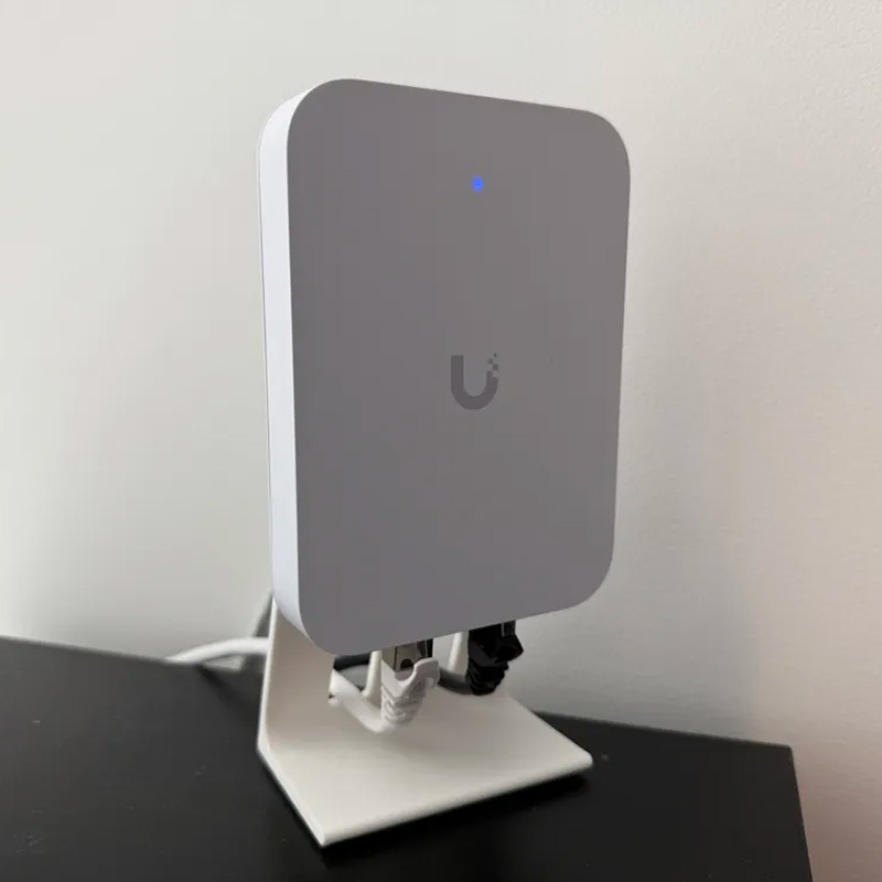 UniFi Ubiquiti U7 IW เราเตอร์ AP ฐานชั้นเก็บของแบบตั้งโต๊ะ