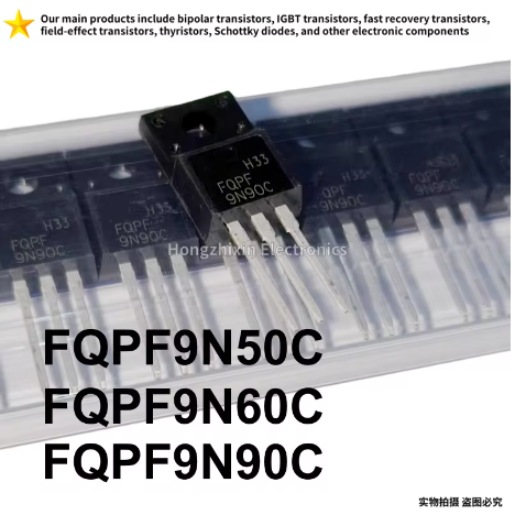 5PCS FQPF9N50C 9N50 FQPF9N60C 9N60 FQPF9N90C 9N90 TO-220F MOSFET, ยี่ห้อใหม่คุณภาพสูง