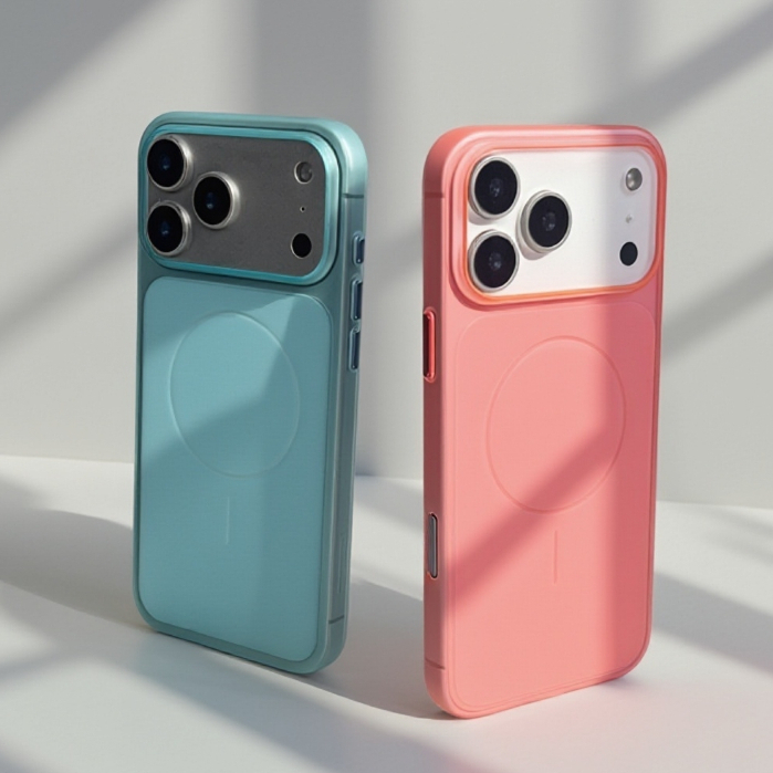 【light and thin/Matte Pc hard case/Rose Pink】เคส compatible for iPhone 11 12 13 14 15 16 17 pro max case