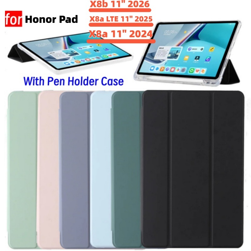 กรณีแท็บเล็ตสําหรับ Huawei Honor Pad X8b 11 นิ้ว NDL2-W09 2026 X8a LTE 11 "2025 X8A NDL-W09 2024 อะค