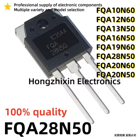5PCS ใหม่ 100% คุณภาพ FQA10N60 FQA12N60 FQA13N50 FQA16N50 FQA19N60 FQA20N60 FQA28N50 TO-3P
