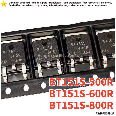 5PCS ใหม่ BT151S-500R TO-252 BT151S-600R BT151S-800R BT151S 500R 600R 800R พื้นผิว mount Unidirectio