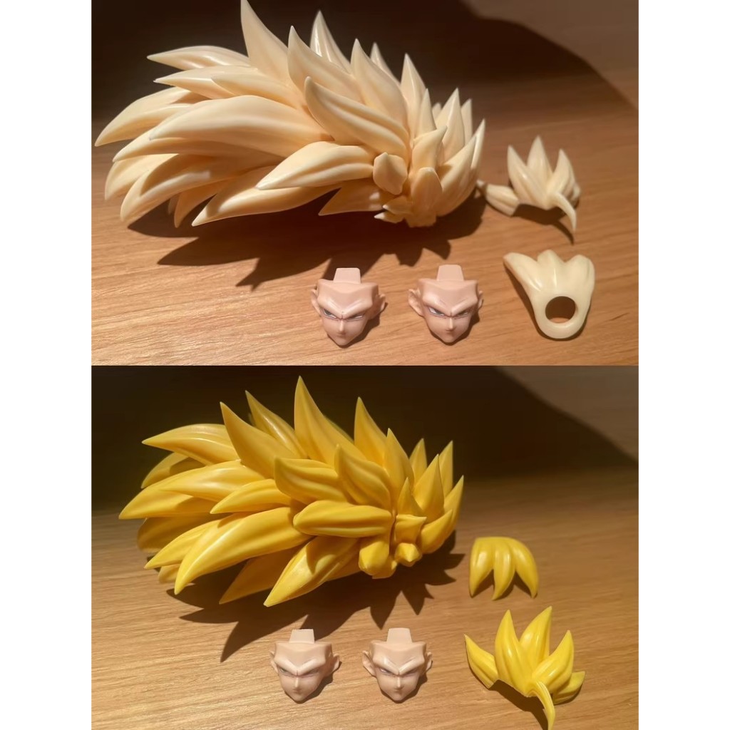 JE Studio Dragon Ball SHF Super Three Head Sculpture Non-Pig Baby Super Three Original Accessories