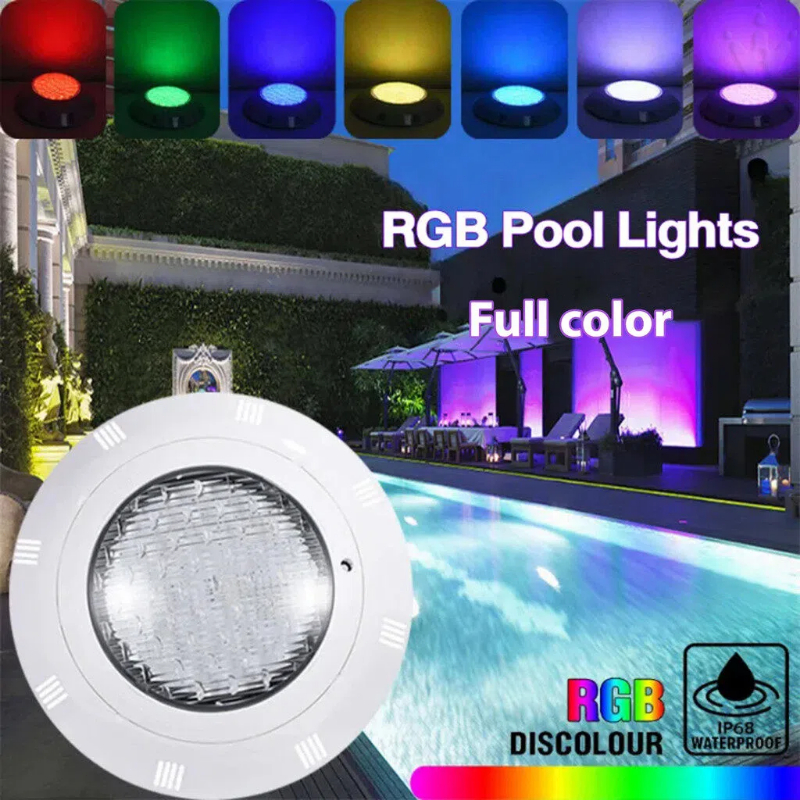 AC 12V ไฟ Led สระว่ายน้ํา IP68 RC ไฟใต้น้ําสระว่ายน้ําไฟบ่อน้ําพุแสง