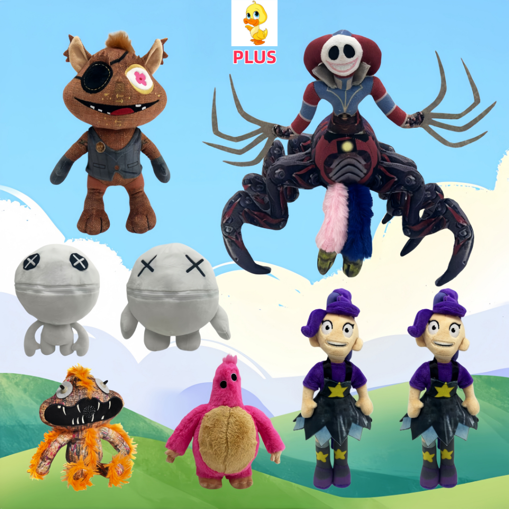 พลัส✨ตุ๊กตาป๊อปปี้เวลาเล่น✨ใหม่ Poppy Playtime 5 ของเล่นตุ๊กตาตลก Lilylovebraids Theprototype ตุ๊กตา Huggy Wuggy Plushie ตุ๊กตาของเล่นสําหรับผู้ใหญ่และเด็กสนุกของขวัญวันเกิดเด็กชาย