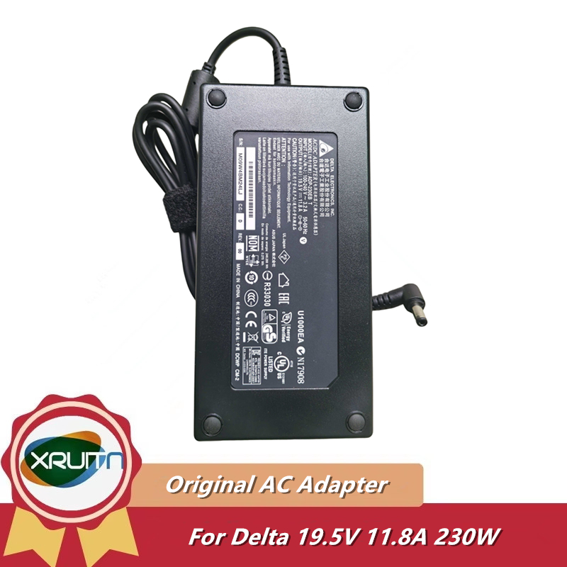 ของแท้ Delta 19.5V 11.8A 230W AC Adapter Charger ADP-230EB T สําหรับ MSI P170M GT72 GT72S GL75 GE73 