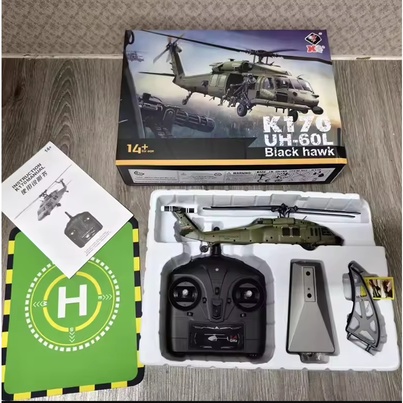 WLtoys K170 RC Helicopter 4CH Remote Control brushless Helicopters with LED Light Airplane Toys for 