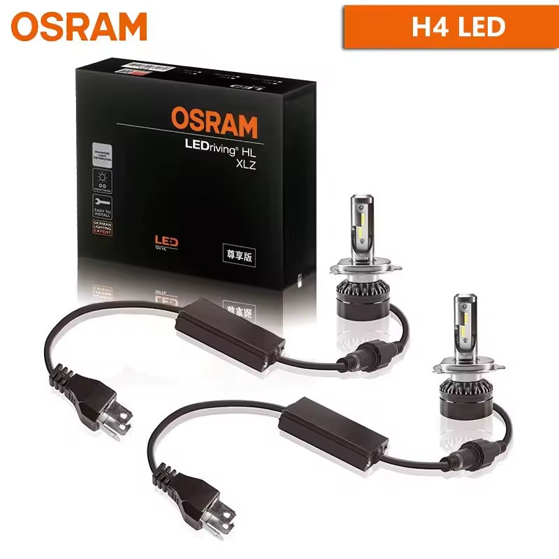 2pcs OSRAM OSRAM LEDriving HL XLZ Pro H4 12V 35W LED Strong Light Brightening ไฟหน้ารถไฟหน้า 6,000K 