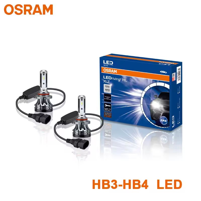OSRAM LED HB3 HB4 A90056CW P20d P22d 12V 18W 6000K XLZ CLASSIC ไฟหน้า Super Bright แสงสีขาวนวล (2 ชิ