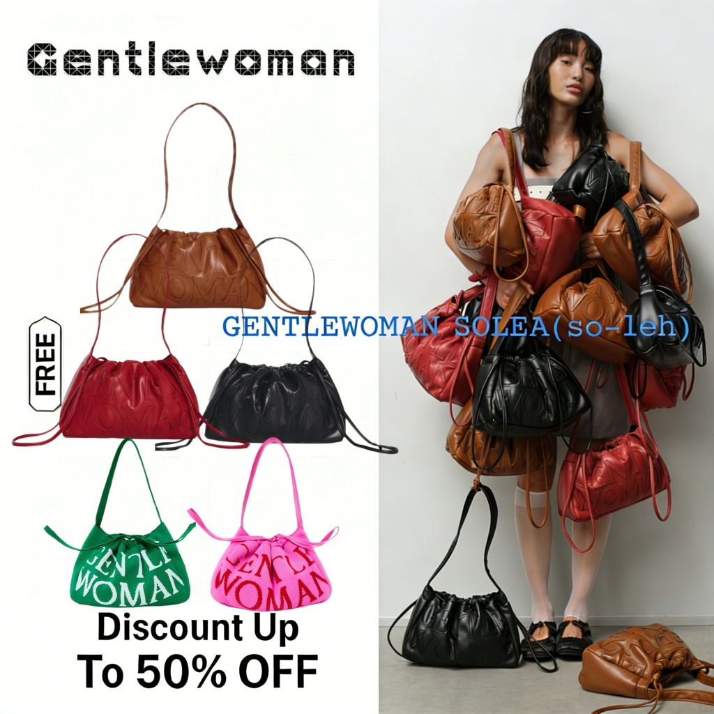 🔥มาแรง! Gentlewoman กระเป๋าเกี๊ยวรุ่นใหม่ล่าสุด | Soléa / Satinelle / Dumpling drawstring ส่งไว