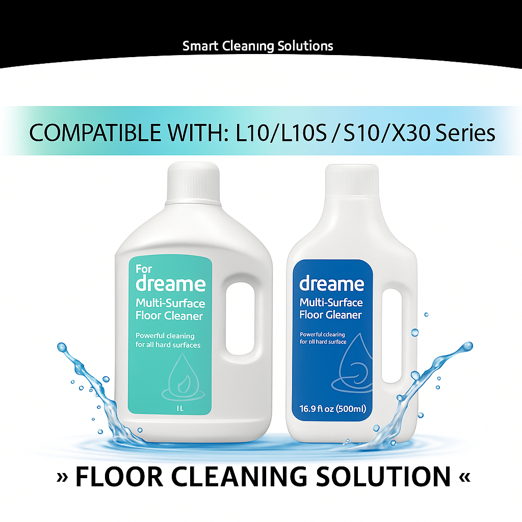 สําหรับ Dreame & MOVA – น้ํายาเติมผงซักฟอกเครื่องดูดฝุ่น ใช้ได้กับ H11–H14 / W10 & W10 Pro / L10–L50 Ultra & X30–X50 Series / MOVA E30 & M30