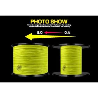GHOTDA สายน็อนเบริด 100ม. X16 สำหรับตกปลาทะเล ใช้งานได้นาน มีความเหนียวแน่นและทนทาน