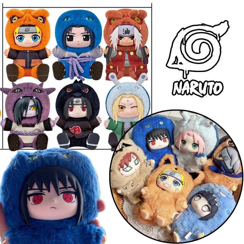 Naruto Blind Box Beast Party Series Uchiha Itachi กล่องตาบอดตุ๊กตาพวงกุญแจตุ๊กตา