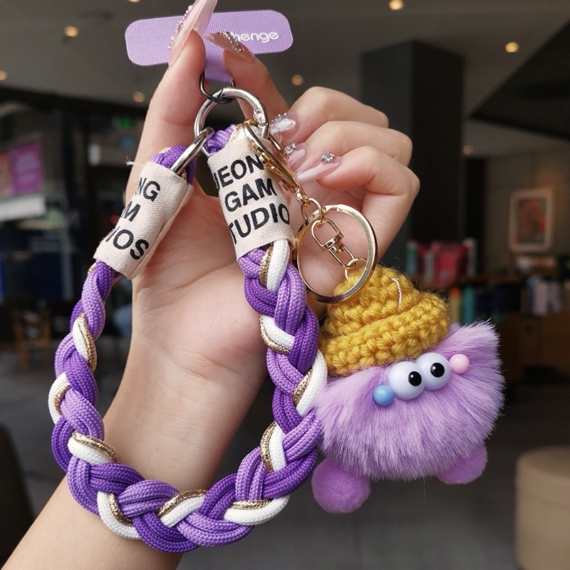เชือกเส้นเล็กโทรศัพท์มือถือข้อมือหญิงสไตล์ใหม่ผมหางม้าถักปมโทรศัพท์มือถือเชือกเส้นเล็ก บริคเกต เสน่ห์ ราคา ถูกที่สุด ดีลบีเคเค แกลเลอรีภาพที่ 9