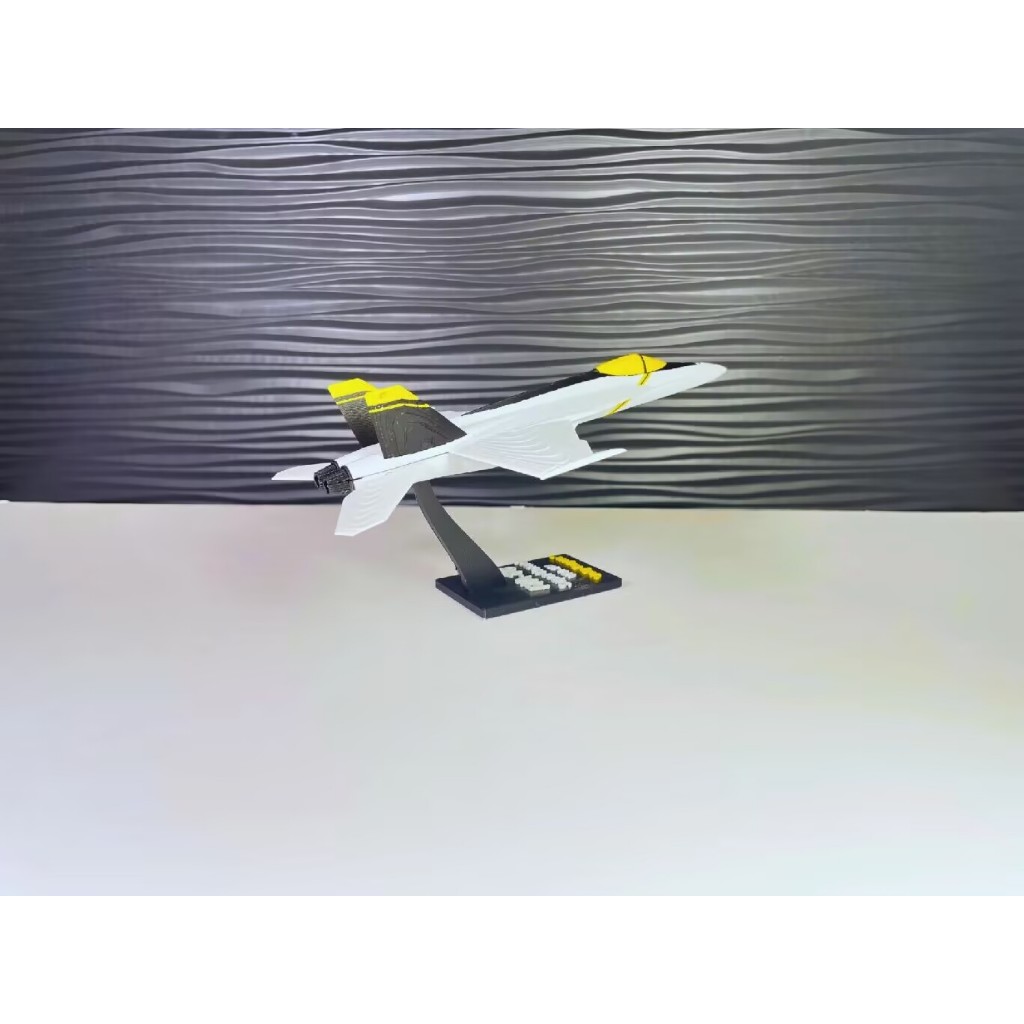 F18 Bumblebee Fighter Assembly Model ของขวัญของเล่นเด็ก