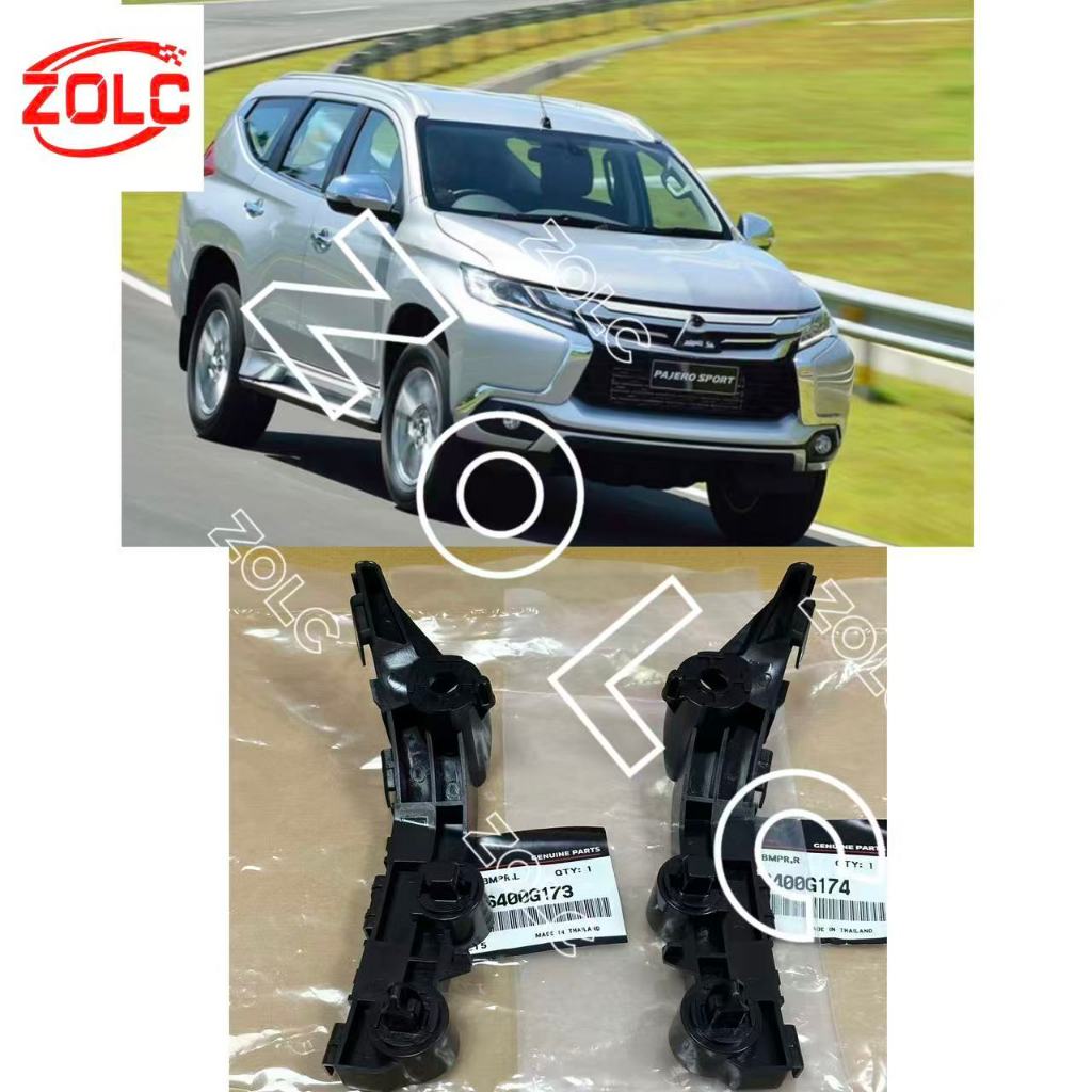 ของแท้ BRACKET,FR BUMPER SIDE 6400G173 6400G174 สําหรับ Pajero Montero Sport 2016-2019