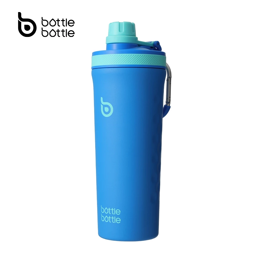 ขวดเชคเกอร์สแตนเลส BOTTLE BOTTLE 750ml หุ้มฉนวนพร้อมลวดปัด - รูปที่ 1