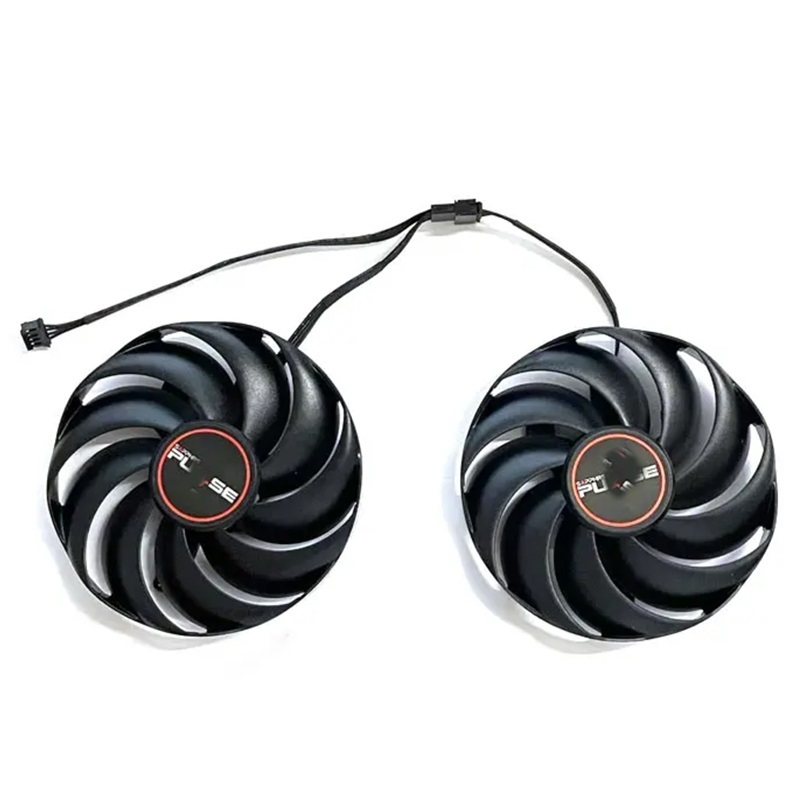 87 มม.4PIN FDC10H12S9-C RX6600XT GPU พัดลมสําหรับ SAPPHIRE RX6600 6600XT 6650XT PULSE เปลี่ยนพัดลม