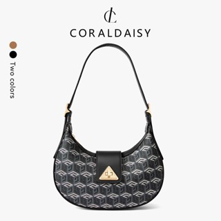 CORALDAISY 2026 กระเป๋าทรงพระจันทร์เสี้ยวสุดหรู กระเป๋าสะพาย…