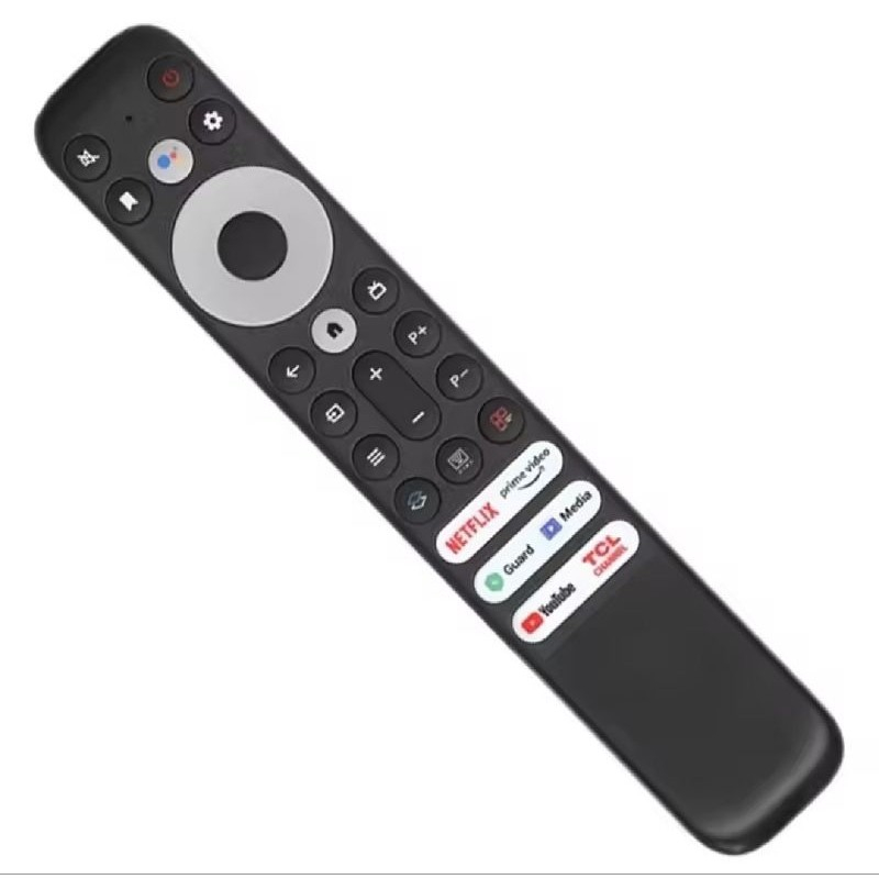 รีโมทควบคุมทีวีด้วยเสียง TCL RC902V FMR6 รีโมทควบคุมเสียงอัจฉริยะ TCL เหมาะสําหรับรีโมทควบคุมทีวี TCL Mini-LE