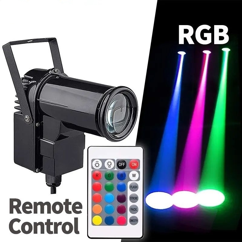 30W กระจกบอลไฟ LED RGB DMX Controller กระจกบอลไฟ LED Glass Ball Light Globe Light  Party Light