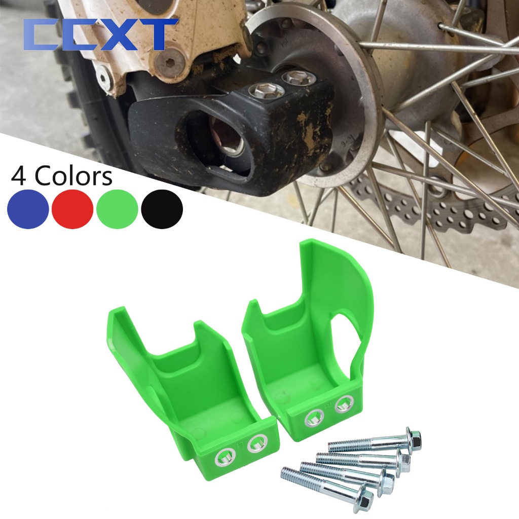 รถจักรยานยนต์ส้อมด้านหน้ารองเท้า Lower ขา Guard Protector สําหรับ HONDA CRF250R CRF250RX CRF250X CRF