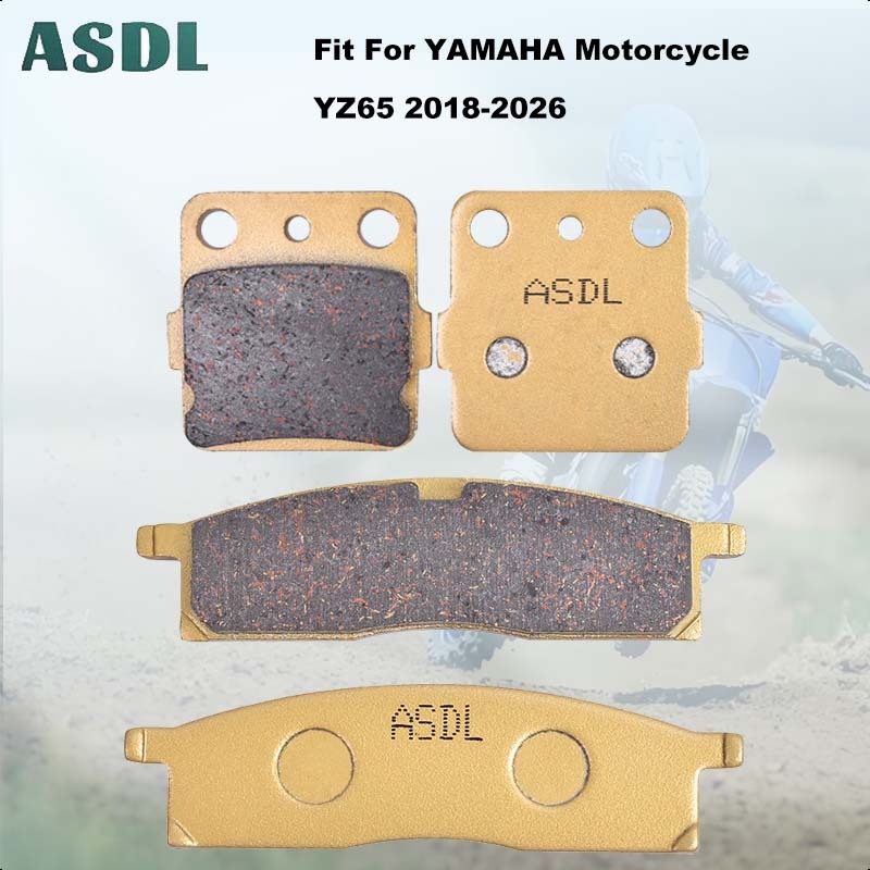 ASDL ผ้าเบรคหลังรถจักรยานยนต์สําหรับ YAMAHA YZ65 2018-2026