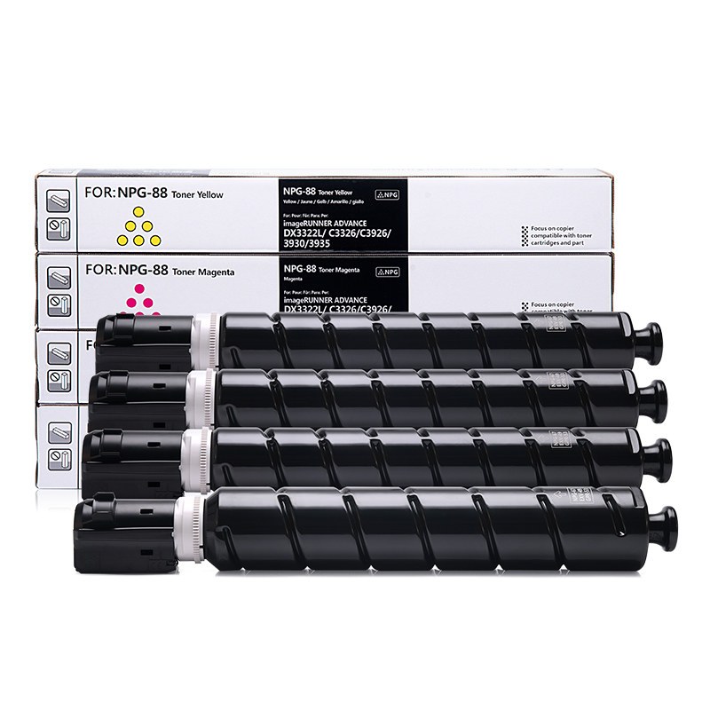 4 ชิ้น 38K GPR66 NPG88 C-EXV64 โทนเนอร์สําหรับ Canon C3322L C3326 C3326i C3922 C3922i C3926 C3926i C