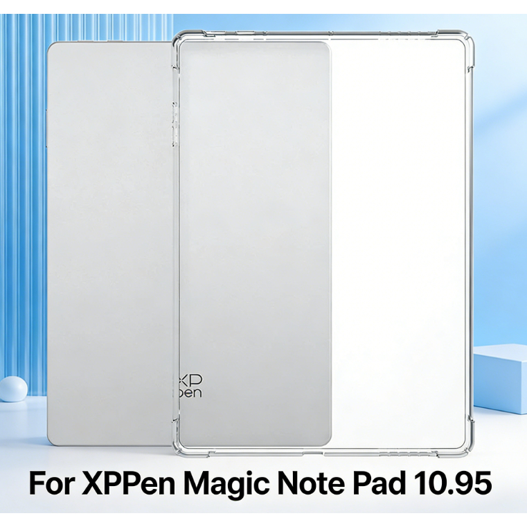 Slim Funda สําหรับ XPPen Magic Note Pad 10.95 "Android 14 แท็บเล็ต Clear TPU ปกหลังถุงลมนิรภัยกันกระ