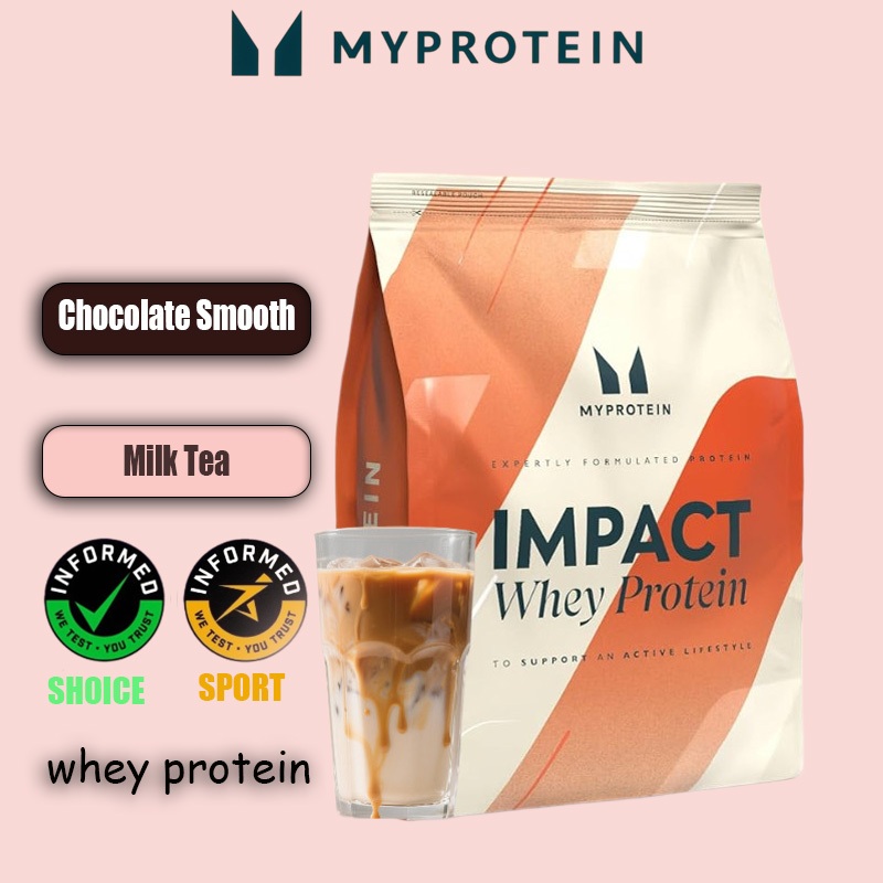 MyProtein Impact Whey Protein Strawberry Cream Protein Powder 1กก.2.5กก.