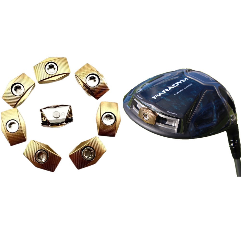 1 ชิ้นน้ําหนักกอล์ฟสําหรับ Callaway Paradym Driver Club Head Slding Weights 5g-20g