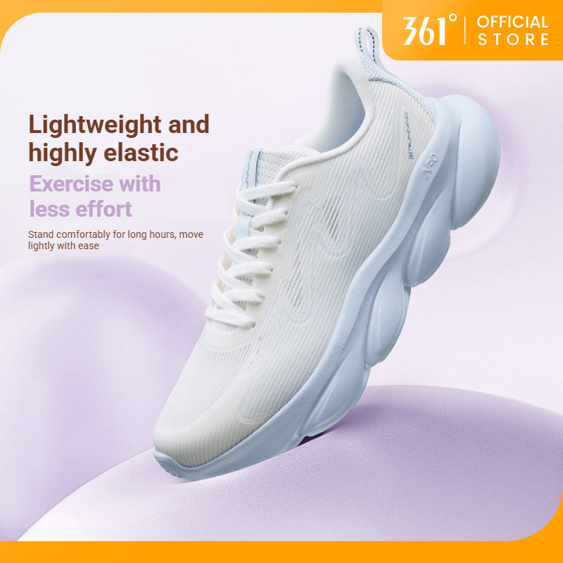 361 Degrees Enchanted 1.5 SE รองเท้าวิ่งตาข่ายระบายอากาศสำหรับผู้หญิง 682612233F