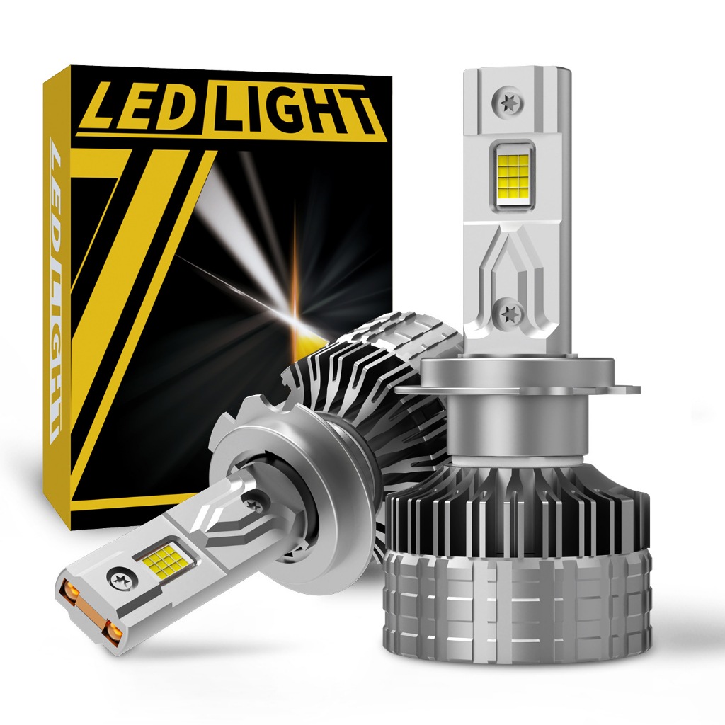 M7Y Q5 K7C H4 H7 H11 ไฟหน้ารถ LED H11 H7 9005 9006 9012 H1 H3 H1 หลอดไฟอัตโนมัติ 170W 30000LM คู่ 65
