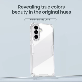 Nillkin Nature Pro Casing สําหรับ Samsung Galaxy A57/A56 เคสโทรศัพท์แม่เหล็กบางเฉียบโปร่งใสกันกระแทกปกอ่อน
