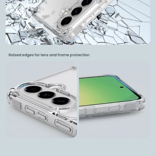 Nillkin Nature Pro Casing สําหรับ Samsung Galaxy A57/A56 เคสโทรศัพท์แม่เหล็กบางเฉียบโปร่งใสกันกระแทกปกอ่อน