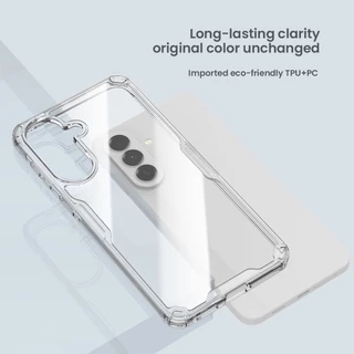 Nillkin Nature Pro Casing สําหรับ Samsung Galaxy A57/A56 เคสโทรศัพท์แม่เหล็กบางเฉียบโปร่งใสกันกระแทกปกอ่อน