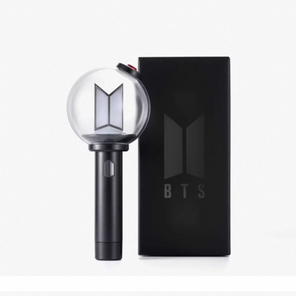 โคมไฟมือของแท้อย่างเป็นทางการรูปแบบใหม่ BTS Support STICK Ami STICK แท่งไฟรุ่นที่สี่ VER.4