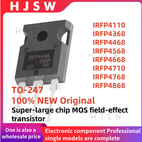 5PCS 100% ยี่ห้อใหม่ IRFP4110 IRFP4710 IRFP4368 IRFP4468 IRFP4568 IRFP4668 IRFP4768 IRFP4868 TO-247 
