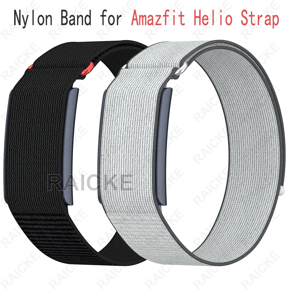 สายนาญลอนนิ่มแบบวงสำหรับเปลี่ยนสาย Amazfit Helio Strap