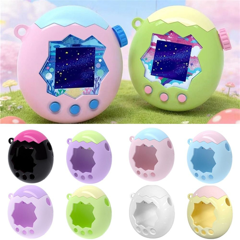 สําหรับ Tamagotchi Paradise ฝาครอบป้องกันทูโทน Hard PC เกราะป้องกัน Scratch & ทนต่อการสึกหรอ Shock ทนสําหรับสัตว์เลี้ยงอิเล็กทรอนิกส์ของเล่นเกมอุปกรณ์เสริมอะไหล่
