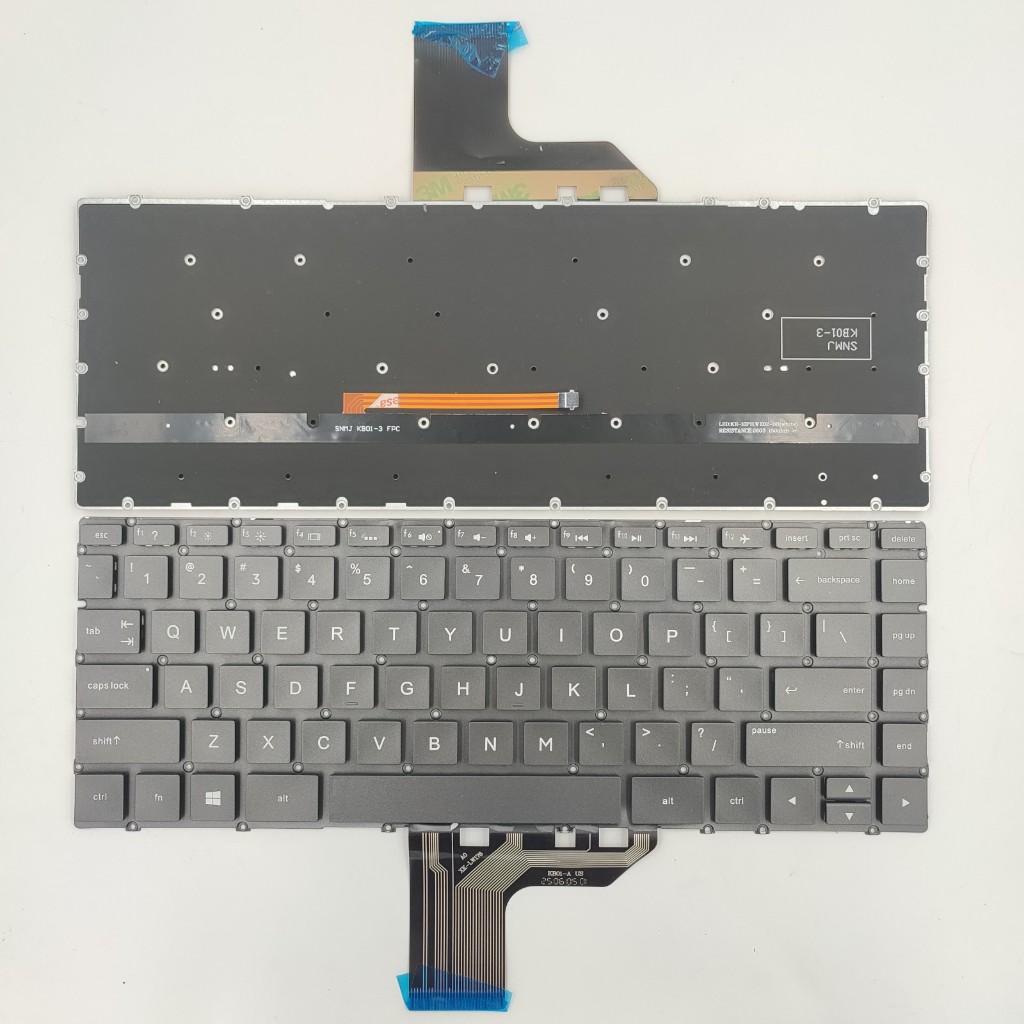 แป้นพิมพ์แล็ปท็อป US Layout สําหรับ HP 13-W 13-AP/AN TPN-I128 Q178 Q199 Q214 Q212 W133 ไม่มีจุดพร้อม